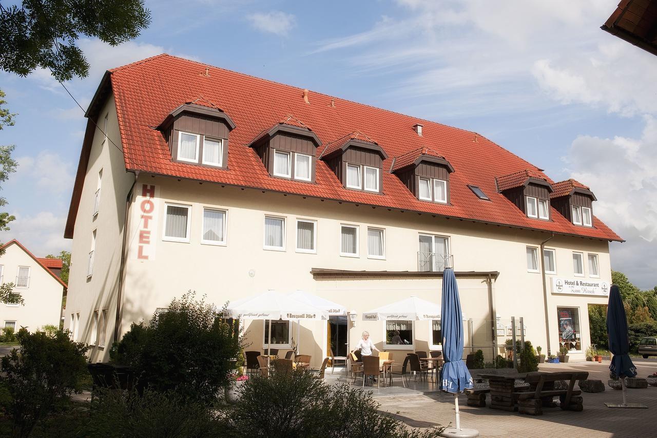 Hotel & Restaurant Zum Hirsch Romhild Exterior photo